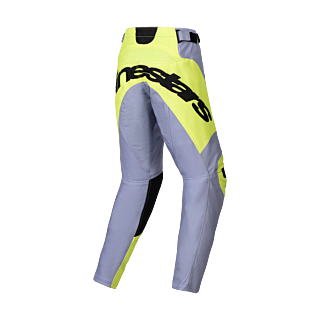 Alpinestars Kinder Crossbroek Racer Veil - Grijs / Fluo Geel