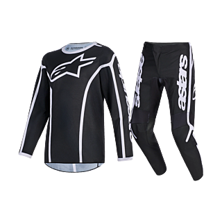 Alpinestars Kinder Crosskleding 2026 Fluid Apex - Zwart / Grijs