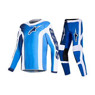 Alpinestars Kinder Crosskleding 2026 Fluid Portl - Ucla / Blauw / Wit