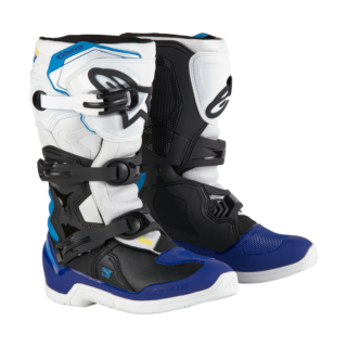 Alpinestars Kinder Crosslaarzen Tech 3S - Wit / Zwart / Blauw