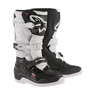 Alpinestars Kinder Crosslaarzen Tech 7S - Zwart / Wit