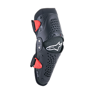 Alpinestars Kinder Kniebeschermers SX-1 - Zwart / Rood