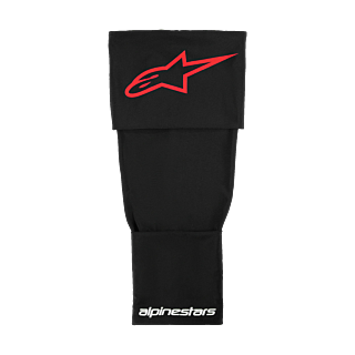 Alpinestars Kniebrace Sleeves RK-S - Zwart / Rood / Wit