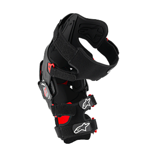 Alpinestars Kniebraces RK-7 Plasma - Zwart / Rood