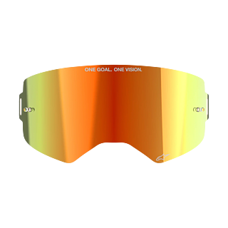 Alpinestars Lens Supertech - Injected Spiegel Rood