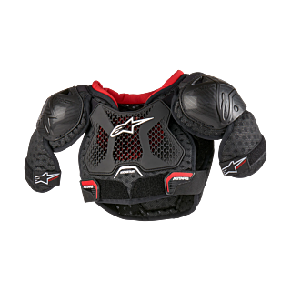 Alpinestars Mini Bodyprotector Bionic Action Kickstart - Zwart / Rood