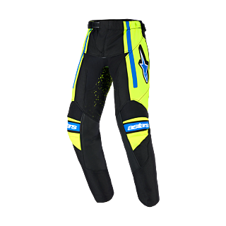 Alpinestars Mini Crossbroek 2026 Racer Nomur - Donker Navy / Fluo Geel / Ucla / Blauw