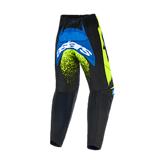 Alpinestars Mini Crossbroek 2026 Racer Nomur - Donker Navy / Fluo Geel / Ucla / Blauw