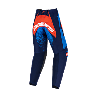 Alpinestars Mini Crossbroek 2026 Racer Nomur - Donker Navy / Oranje / Ucla / Blauw