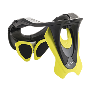 Alpinestars Nekbrace BNS Tech 2 - Zwart / Geel Fluo