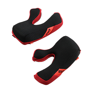 Alpinestars Wangstukken S-M8 / S-M10 22.05 - Zwart / Rood