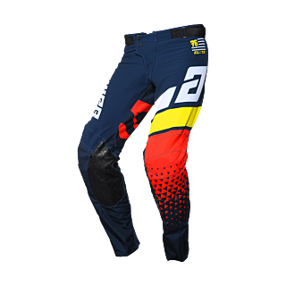 Answer Crossbroek Elite Korza - Midnight / Wit / Pro Geel / Rood