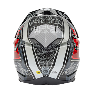 Bell Crosshelm Moto-10 Spherical Fasthouse DITD 25 - Grijs / Rood