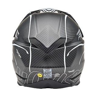 Bell Crosshelm Moto-10 Spherical Fasthouse Raven - Mat Zwart / Wit