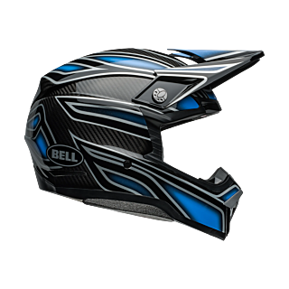 Bell Crosshelm Moto-10 Spherical Webb Marmont - North Carolina Blauw