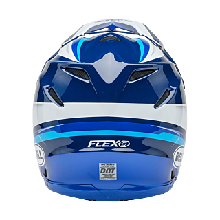 Bell Crosshelm Moto-9S Flex Merchant - Blauw