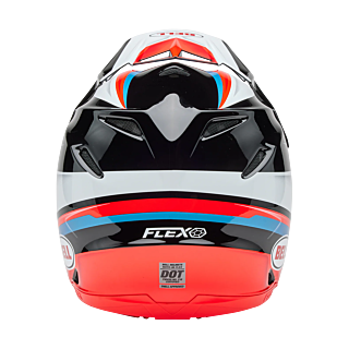 Bell Crosshelm Moto-9S Flex Merchant - Rood / Zwart