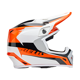 Bell Crosshelm MX-9 Rift - Oranje / Wit