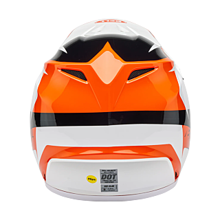 Bell Crosshelm MX-9 Rift - Oranje / Wit