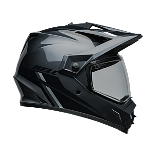 Bell Helm MX-9 Adventure Alpine - Charcoal / Zilver