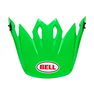 Bell Helmklep MX-9 Jackal - HiViz Groen / Paars