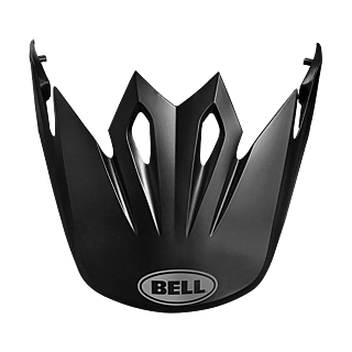 Bell Helmklep MX-9 Solid - Mat Zwart