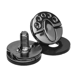 Bell Helmklep Schroeven Moto-9/9S Flex / Moto-9 - Zilver - 2 Stuks