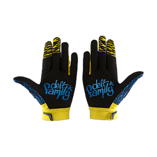 Deft Family Crosshandschoenen CATALYST Evident - Blauw / Geel