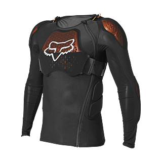 Fox Bodyprotector Vest Zacht Baseframe Pro D3O - Zwart