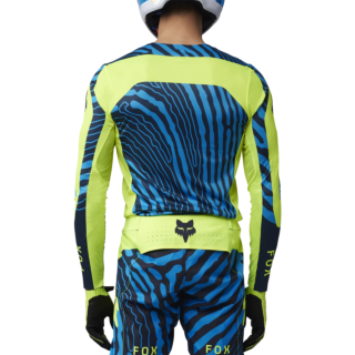 Fox Cross Shirt Flexair Impression - Fluo Geel