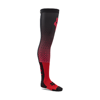 Fox Cross Sokken Lang Kniebrace Flexair Fracture - Fluo Rood
