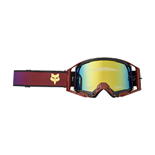 Fox Crossbril Airspace II Drip - Rust - Goud Spark Lens