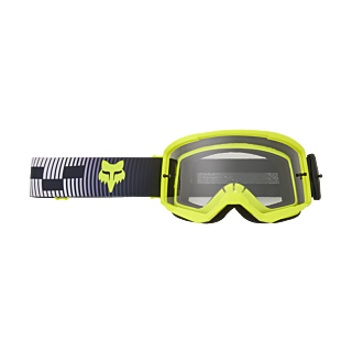 Fox Crossbril Main II Collect - Grijs / Geel - Clear Lens