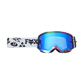 Fox Crossbril Main II Image Cosmo - Wit / Zwart - Blauw Spark Lens