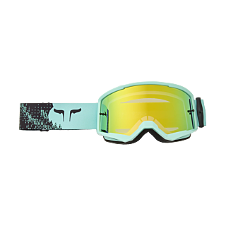 Fox Crossbril Main II Kairos - Turquoise - Groen Spark Lens