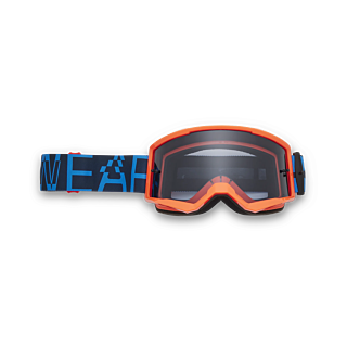 Fox Crossbril Main II Race Spec - True Blauw - Grijs Lens