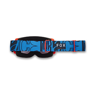 Fox Crossbril Main II Race Spec - True Blauw - Grijs Lens