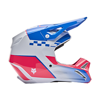 Fox Crosshelm V1 Collect - Blauw / Roze