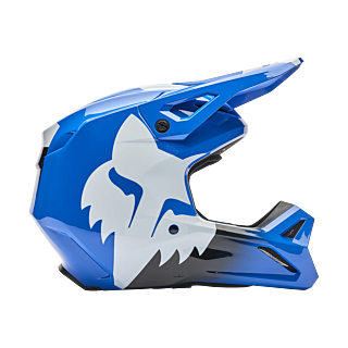 Fox Crosshelm V1 Shield - Blauw