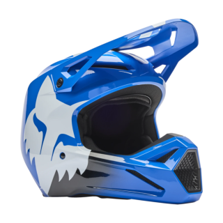Fox Crosshelm V1 Shield - Blauw