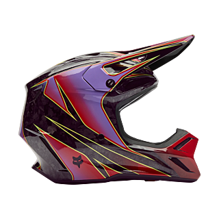 Fox Crosshelm V3 RS Canvas - Rood
