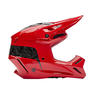 Fox Crosshelm V3 RS Fracture - Fluo Rood