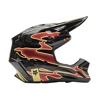 Fox Crosshelm V3 RS Inning - Zwart