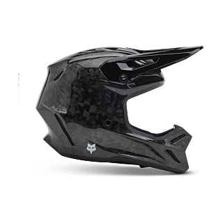 Fox Crosshelm V3 RS Solid - Zwart