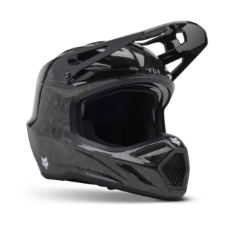 Fox Crosshelm V3 RS Solid - Zwart