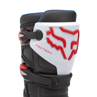 Fox Crosslaarzen Motion - Wit / Fluo Rood