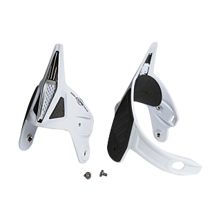 Fox Cuff Instinct 1.0 - Wit / Zilver - Links