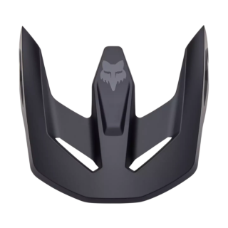 Fox Helmklep V1 Solid - Mat Zwart