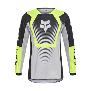 Fox Kinder Cross Shirt 2026 180 Collect - Grijs / Geel