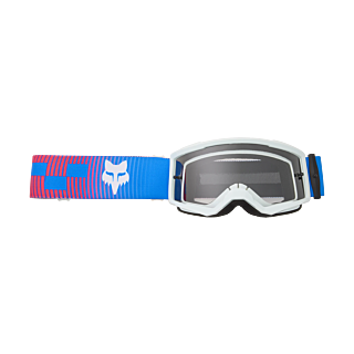 Fox Kinder Crossbril Main II Collect - Blauw / Roze - Clear Lens